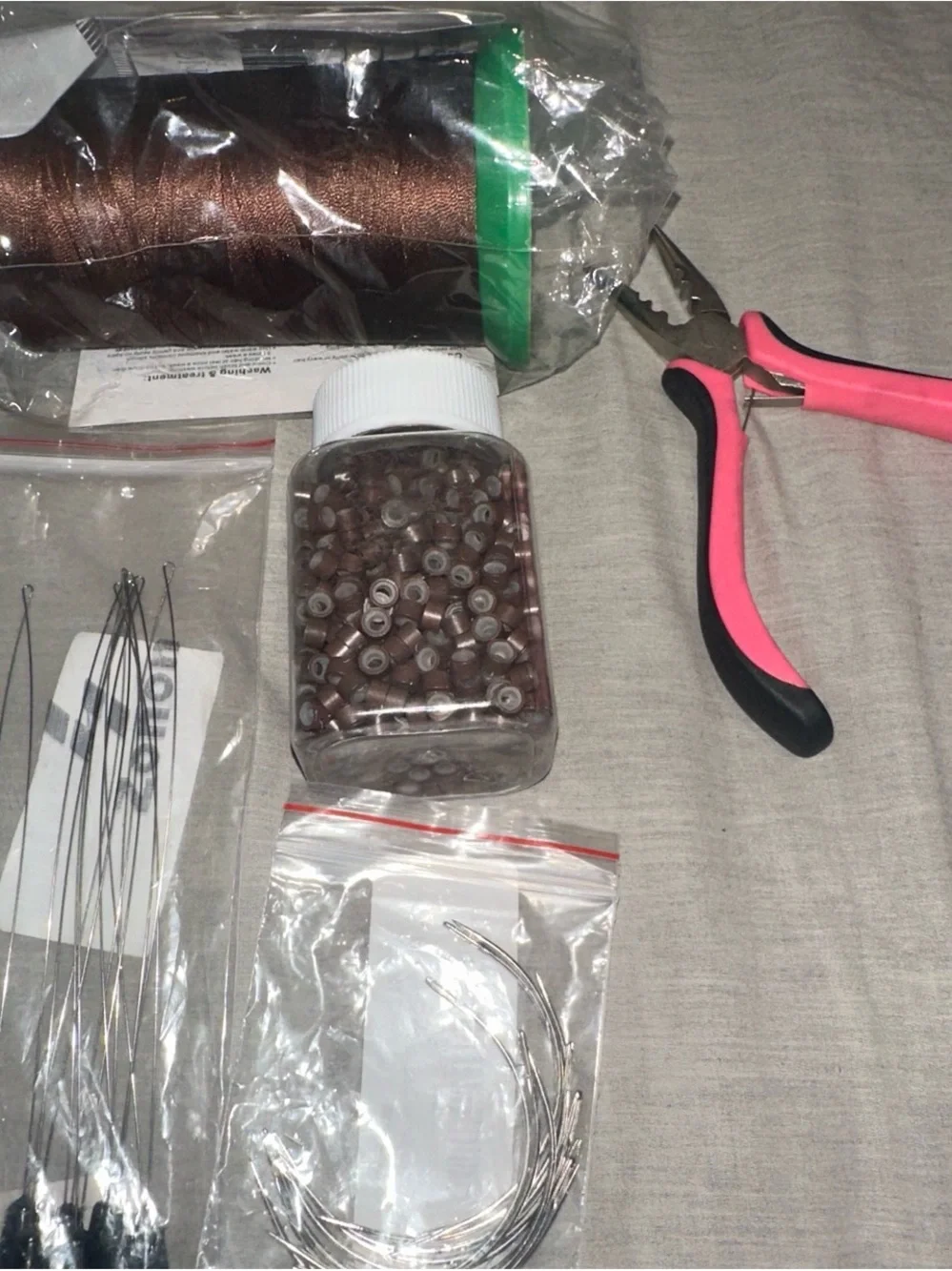 Sew in extension supplies